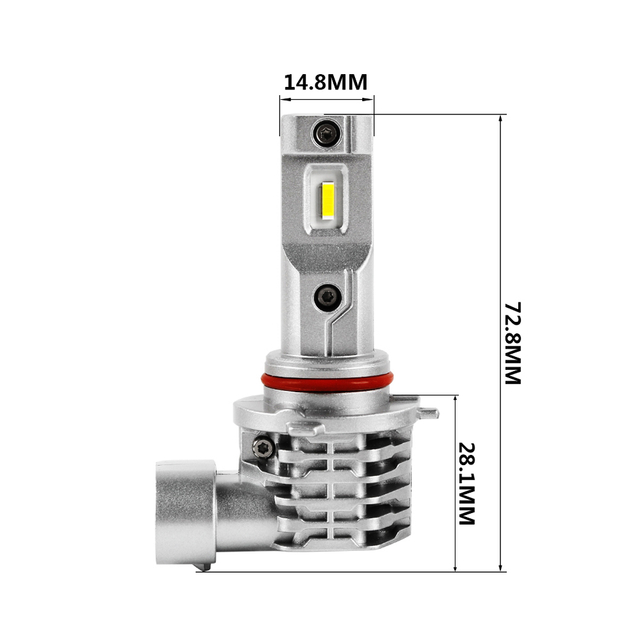 Fluvlo LED legal de Street 9005 HB3