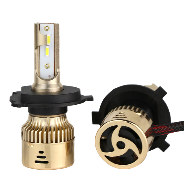 5000LM Bulbo de faros LED H4 White H4 para camiones