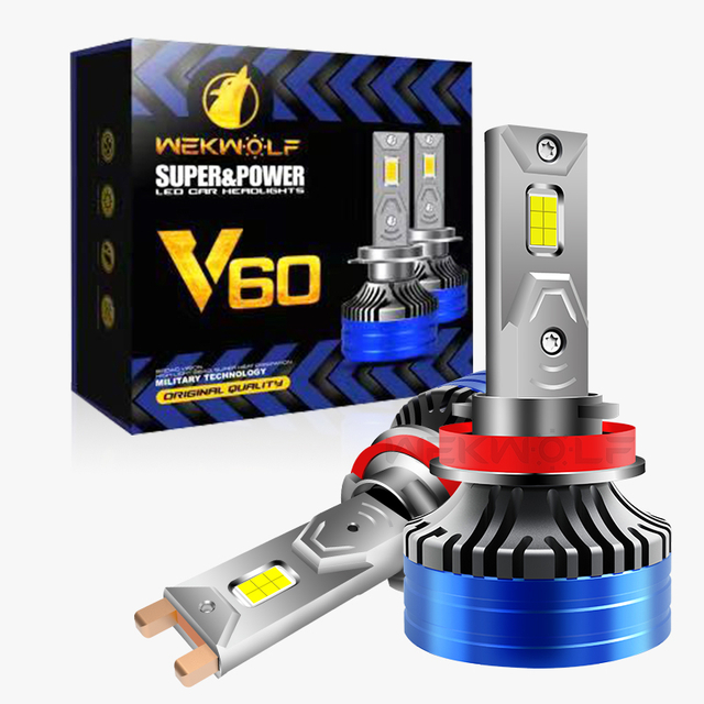 Kit de faros LED 240W 24000LM para coche