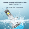 180W 18000LM Bombas de faros LED brillantes 