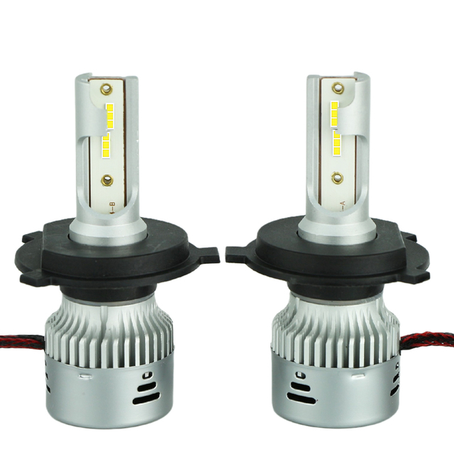5000LM Bulbo de faros LED H4 White H4 para camiones