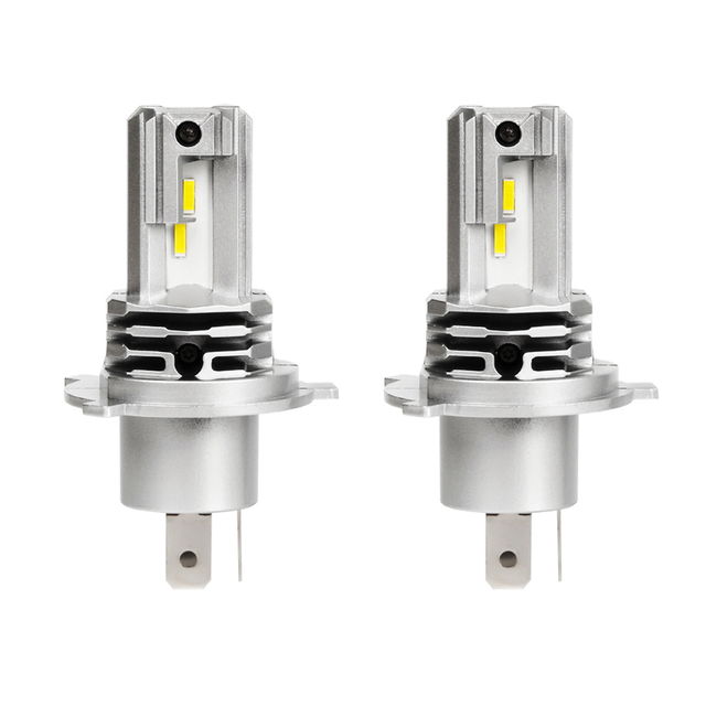 Plug and play bulb de faros LED de motocicleta H4