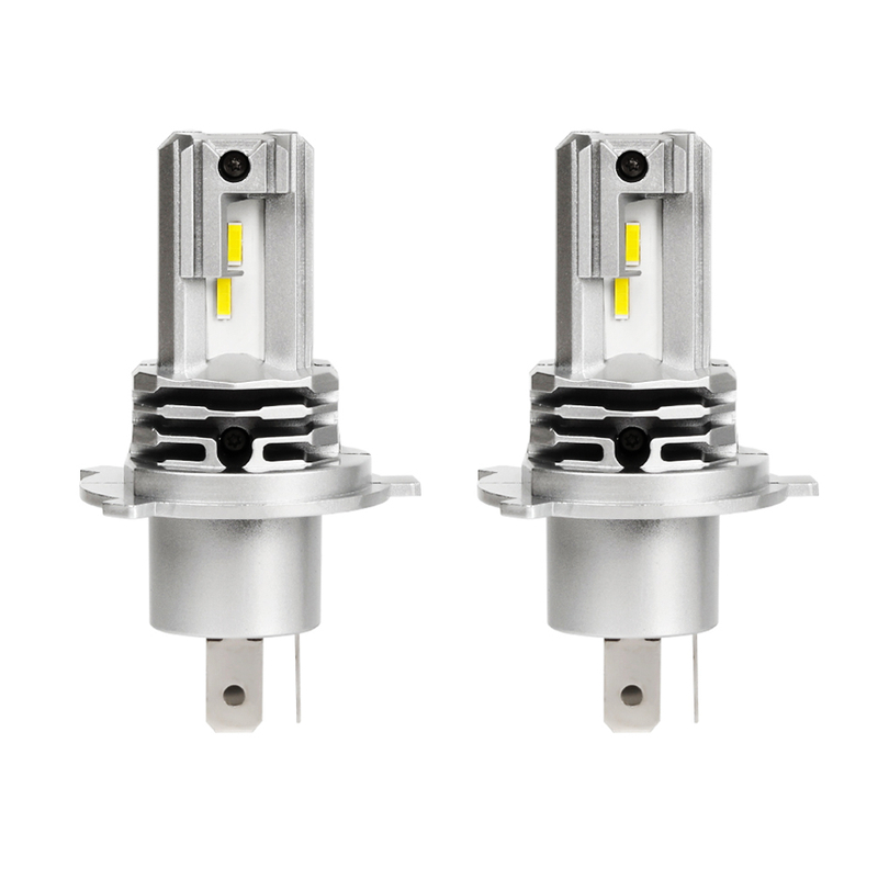 Plug and play bulb de faros LED de motocicleta H4