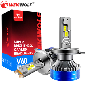 Apariencia novedosa Super Bright 240W 24000LM LED CAR SEARL V60 H4