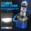 Serie T81 | 84W 8400LM Mini Proyector Lente Auto LED Bombas