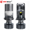 Floneo de automóvil LED de 80W/100W impermeable con lente de proyector Mini H4 