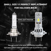 Bombilla para faros delanteros de coche, todo en uno, tamaño 1:1, Plug and Play, con ventilador, CANBUS, 12V, H7, H11, 9005, 9006, repuestos de bombillas LED para coche