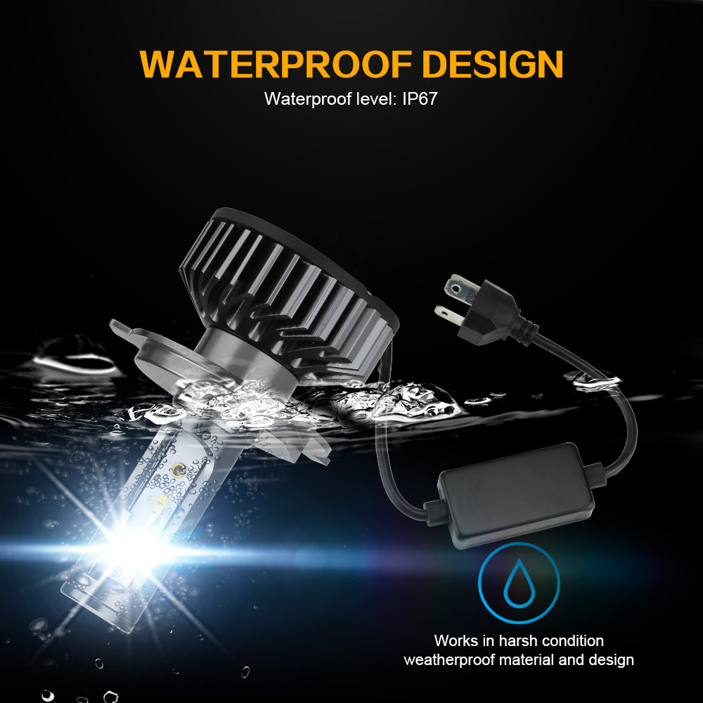 Kit de conversión de faros de LED H7 impermeable