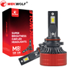 Bulbo de faros LED de 9005 más brillante 140W 14000LM