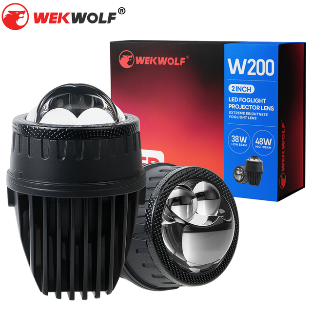 Luz de lente de lente de lente de proyector de doble viga dual de 2 pulgadas de 2 pulgadas al por mayor para automóvil