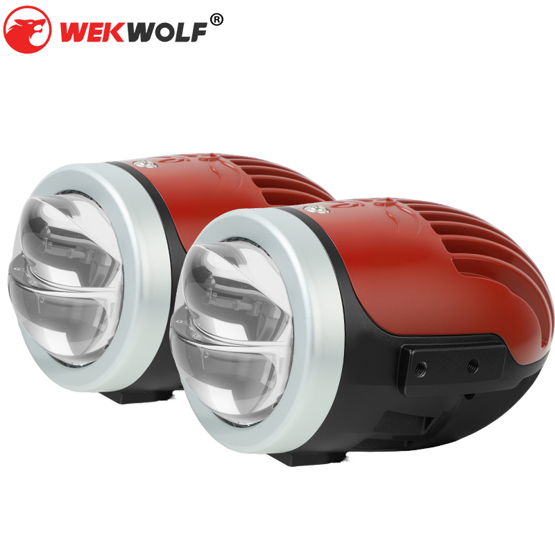 TRI COLORES IMPRESIONES DE TRI COLORES 2 pulgadas BI Proyector Fog Light Lights con control remoto