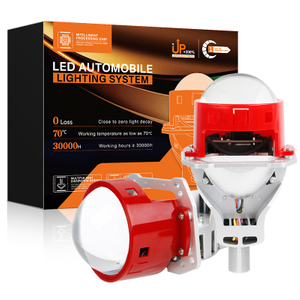 Personalización de fábrica 156W Alta potencia de 3 pulgadas BI LED Proyector Farto para el carro para automóvil 