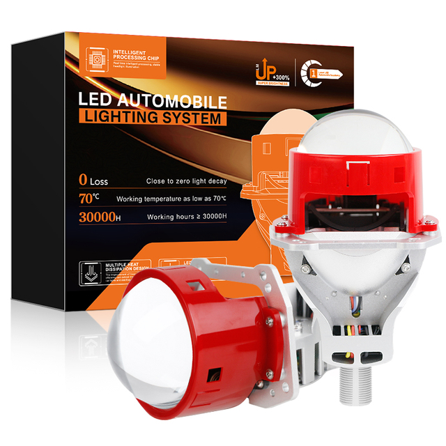 Personalización de fábrica 156W Alta potencia de 3 pulgadas BI LED Proyector Farto para el carro para automóvil 