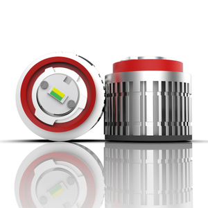 Comercio al por mayor 24W 3000LM Color dual 3000K Ámbar Amarillo Blanco 6000K Mini luz antiniebla LED para Toyota