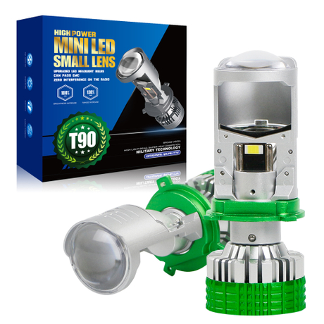 T90 SERIE TRICOLOR | 12V 6000K 4300K ​​3000K 3 Coloras LED Bombas con lente de proyector