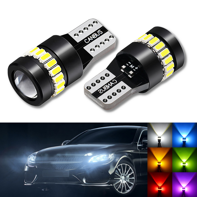 Luces de domo CANBUS de 10 V-30V T10 LED 3030 SMD Luz trasera 