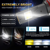 Serie V60 Tricolor | Super Bright 220W 22000LM Bombas de faros LED de automóviles múltiples