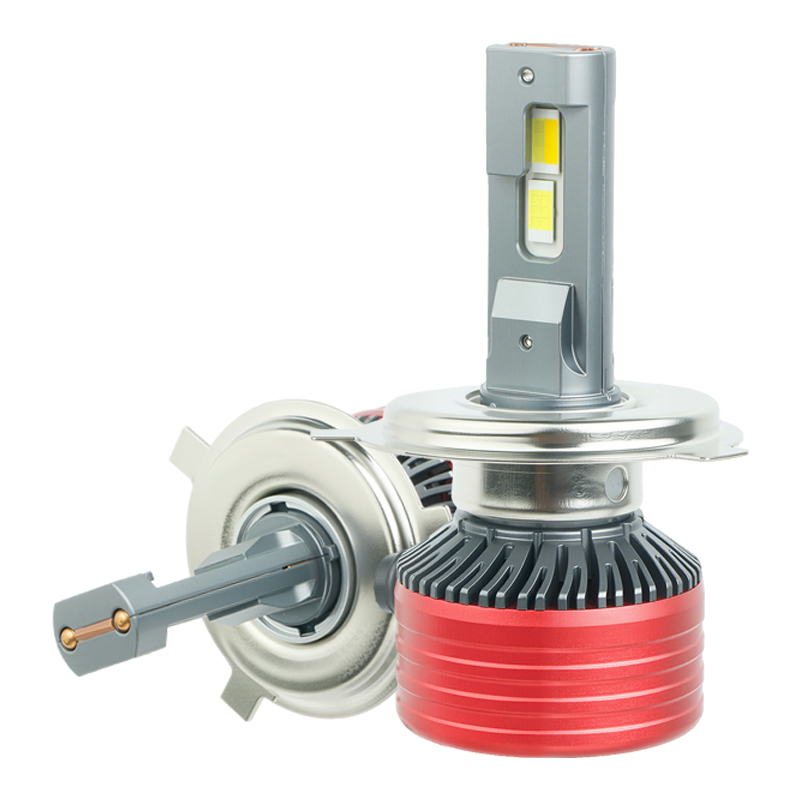 Venta directa de fábrica 140W Tubo de cobre doble 6000K Bombillas LED para faros delanteros de automóvil de color blanco puro.