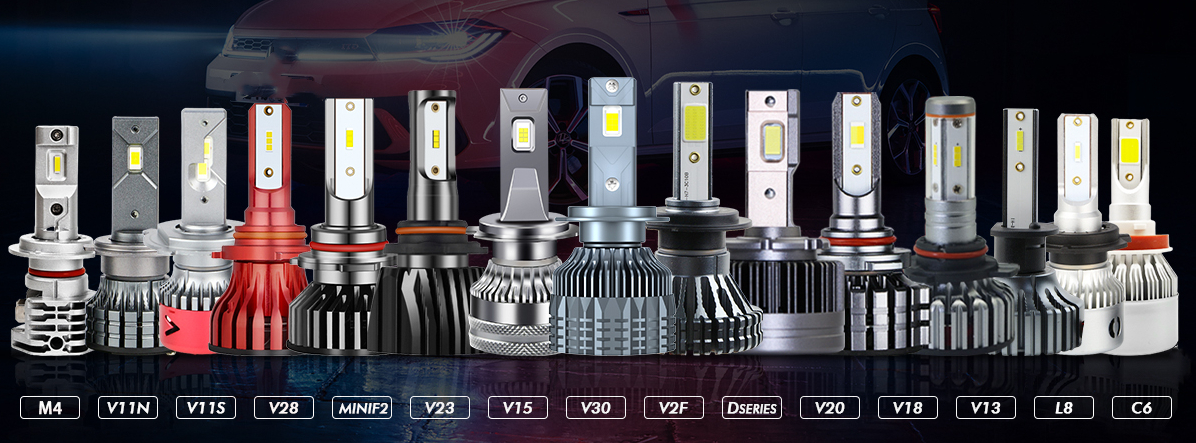 bombillas de faros LED de alta potencia