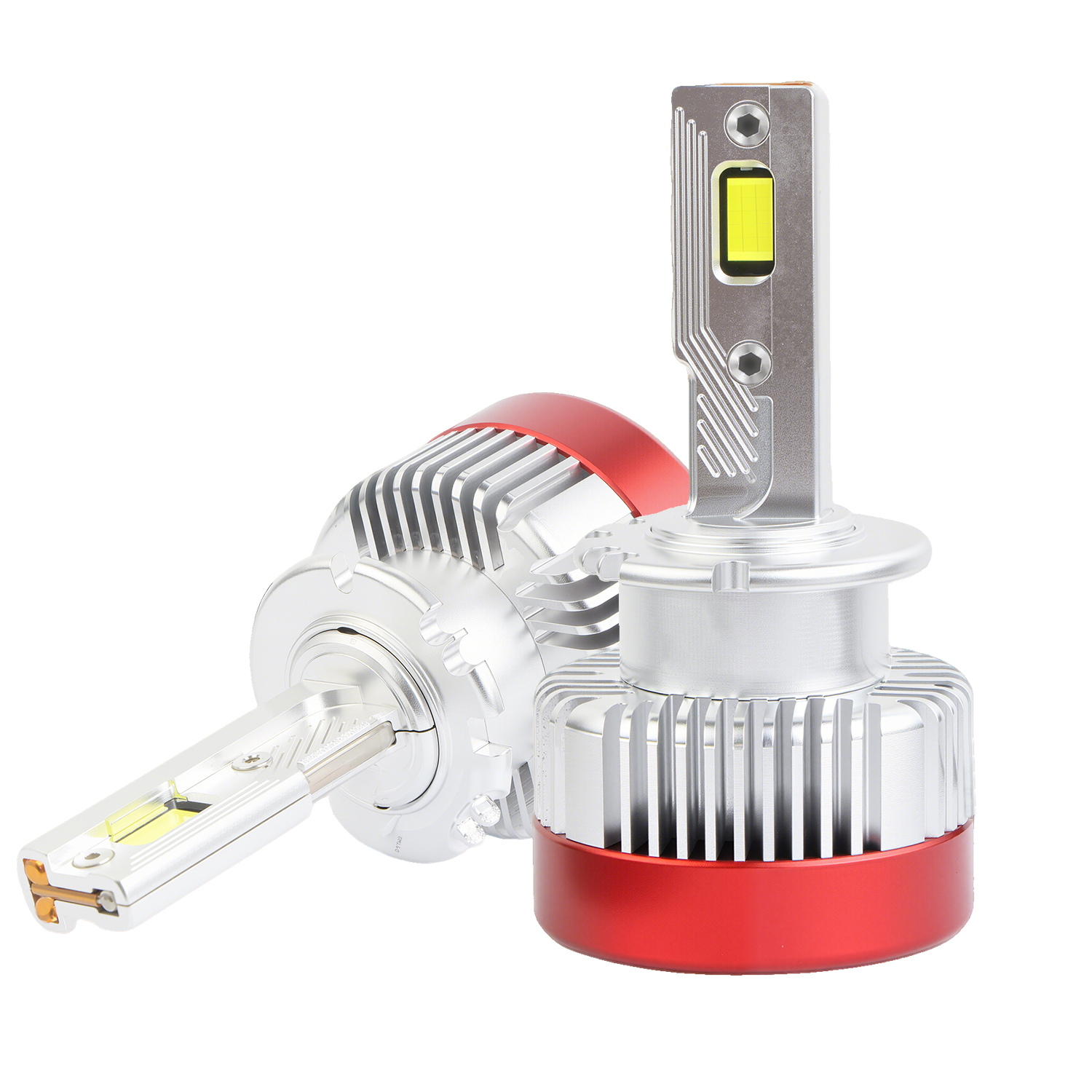 Serie D | Tres tubos de cobre Bombillas de faros LED para automóvil Canbus Serie D 180W 18000LM Bombilla de faro LED Reemplace el kit de conversión HID Xenon D1S D2S D3S D4S