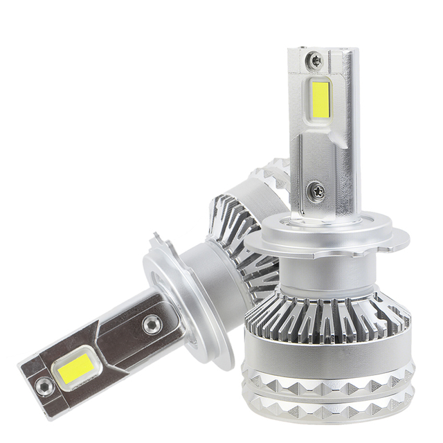 Serie F35 | Venta al por mayor 12000LM 200W Auto bombilla de faro LED doble tubo de cobre 6000K 12V coche Universal Led bombillas de faro