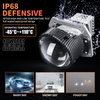 Serie T10 | Línea de corte plano Super Bright 24V 3 pulgadas 104W Viga baja 136W Viga alta Bi Proyector BI Proyector Farto LED