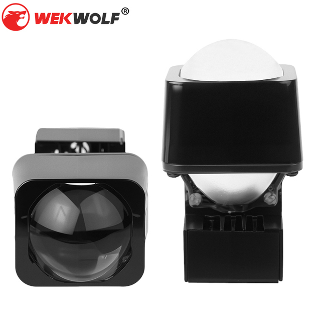 1.5 pulgadas Mini láser Hi/Lo Beam Dual Proyectores de luz Módulo de matriz Bombas de faros LED LED