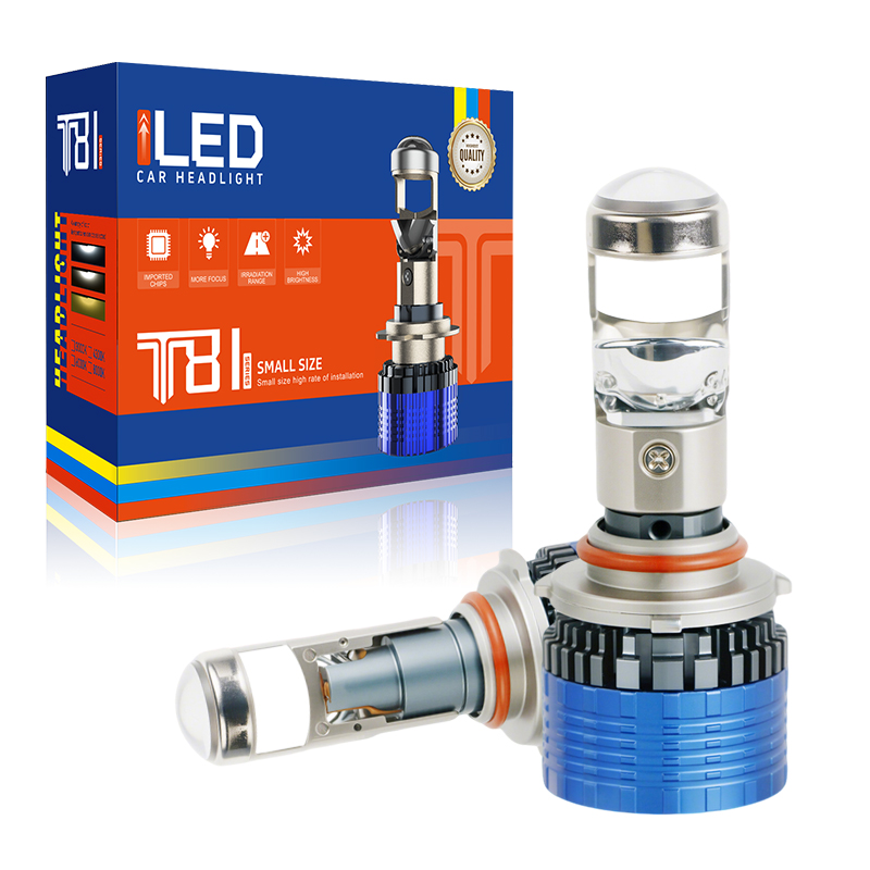 Serie T81 | 84W 8400LM Mini Proyector Lente Auto LED Bombas