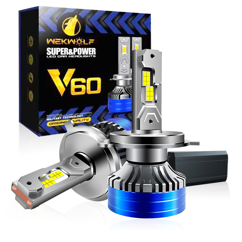 Apariencia novedosa Super Bright 240W 24000LM LED CAR SEARL V60 H4