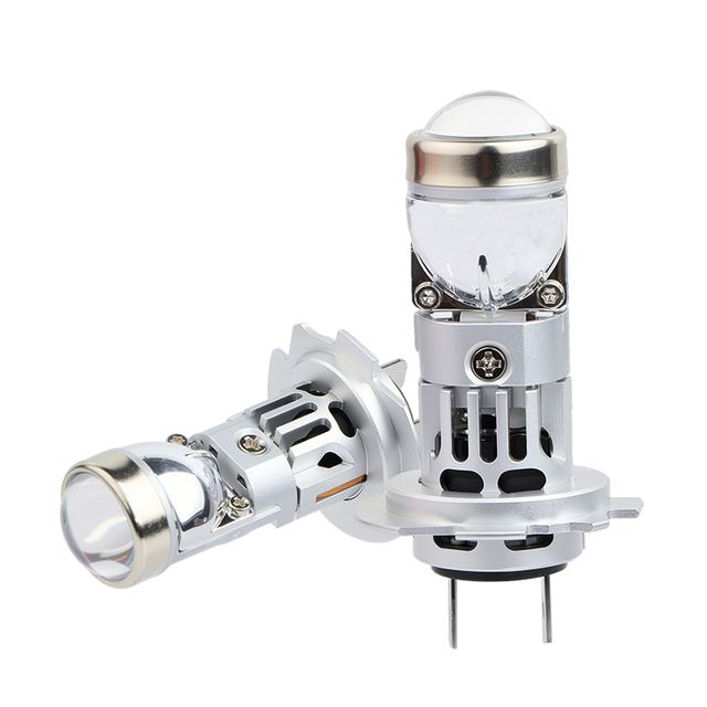 Serie T82 | 24W 3000LM ¡Conectar y usar 1:! Bombillas de faros LED para proyector H7 inalámbrico de tamaño mini para coche