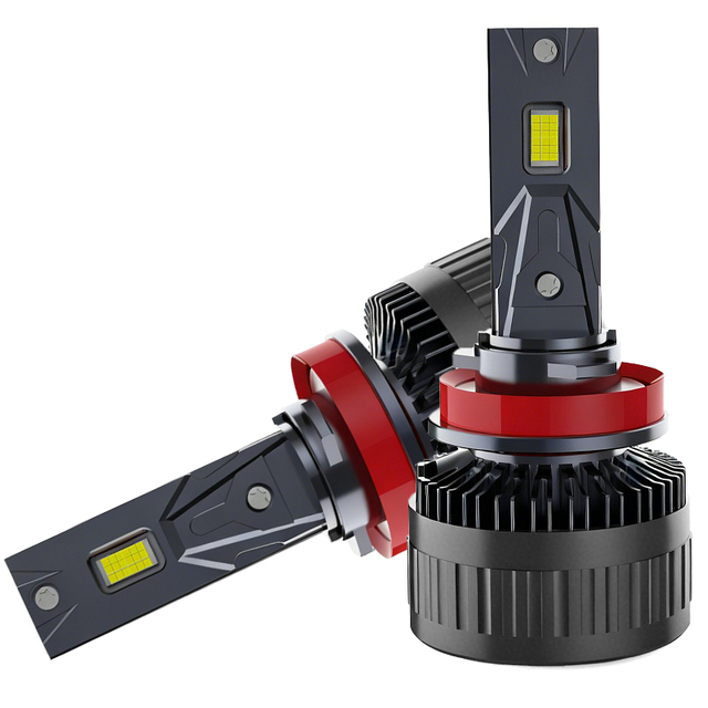 OEM ODM 130W 13000LM escogen las linternas llevadas autos del bulbo universal del faro del coche del tubo de cobre 6000K