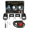 Luz de niebla láser de láser de láser de motocicleta de doble color