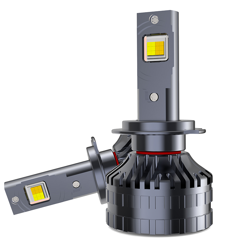 Serie V60 Tricolor | Super Bright 220W 22000LM Bombas de faros LED de automóviles múltiples