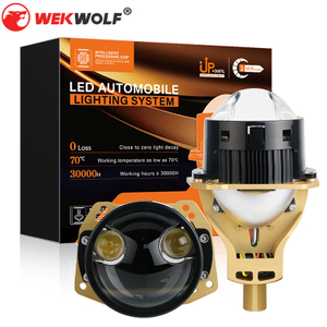 Serie T14 | 3 pulgadas de altura baja de alto rayo no destructiva doble taza RHD LHD BI LED Proyector Bulbo de faros LED LED