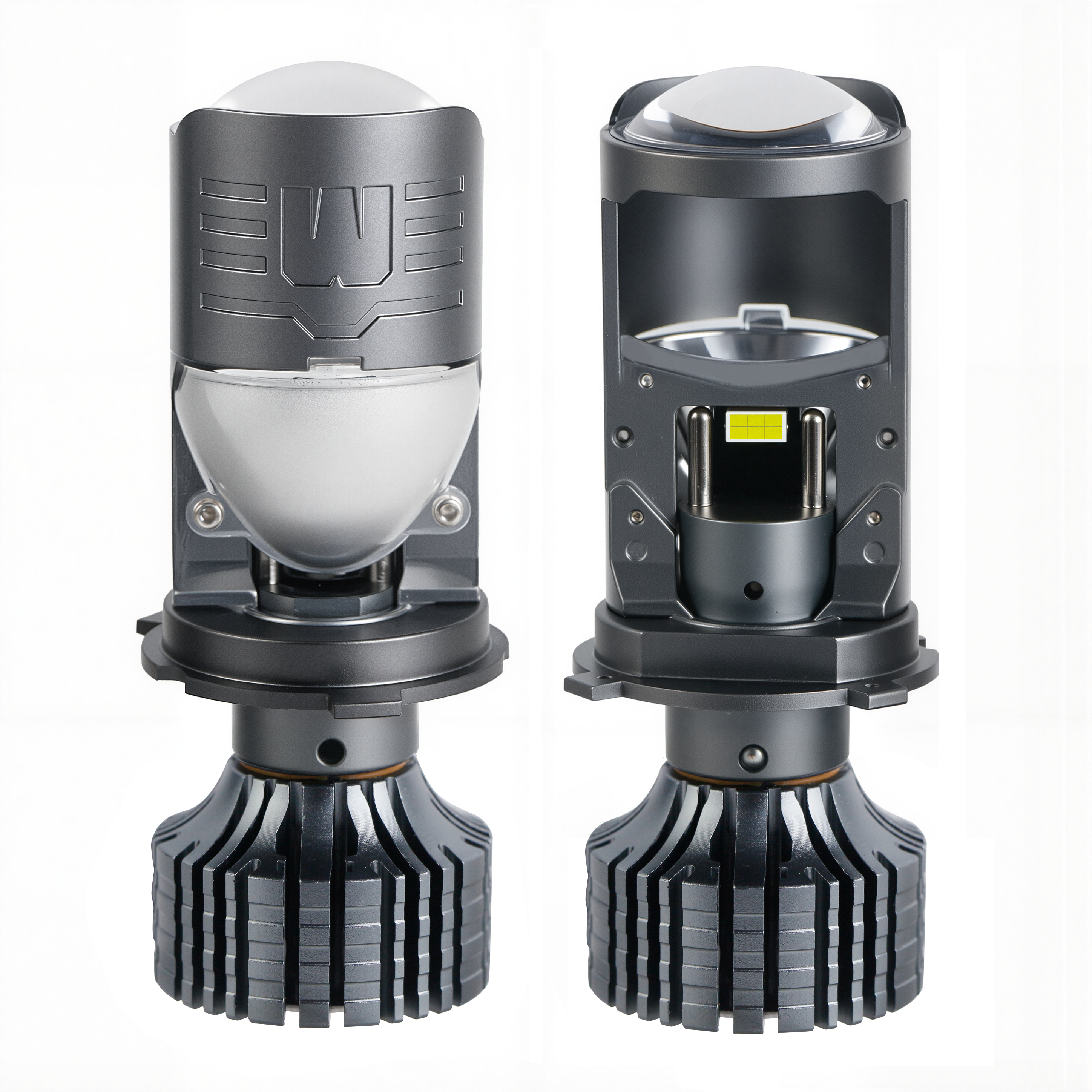 Floneo de automóvil LED de 80W/100W impermeable con lente de proyector Mini H4 