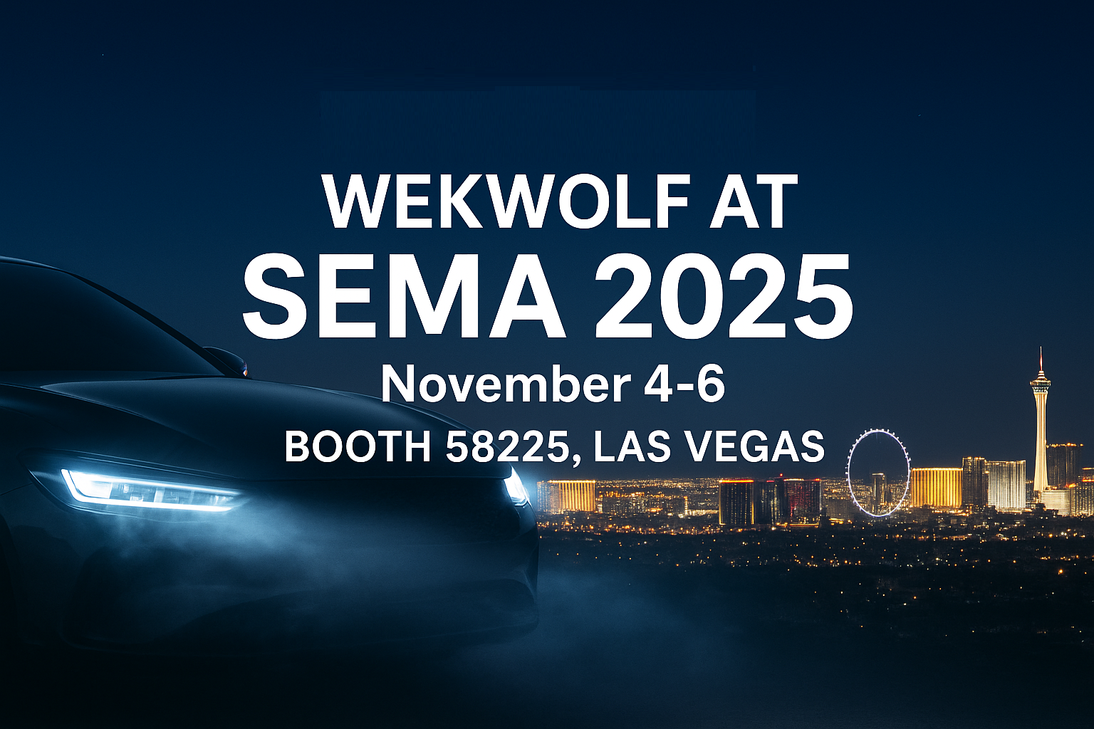 ¡Estamos listos! Nos vemos en SEMA 2025