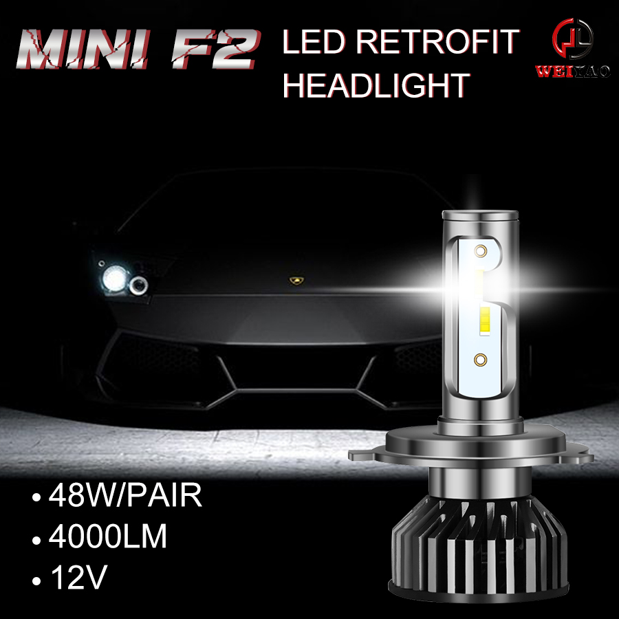 LED de faro de coche H4
