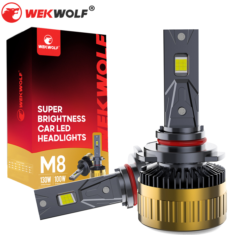 Bombilla de luz de reemplazo 130W 13000LM LED BOLBS 9012 HIR2