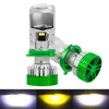 T90 SERIE TRICOLOR | 12V 6000K 4300K ​​3000K 3 Coloras LED Bombas con lente de proyector