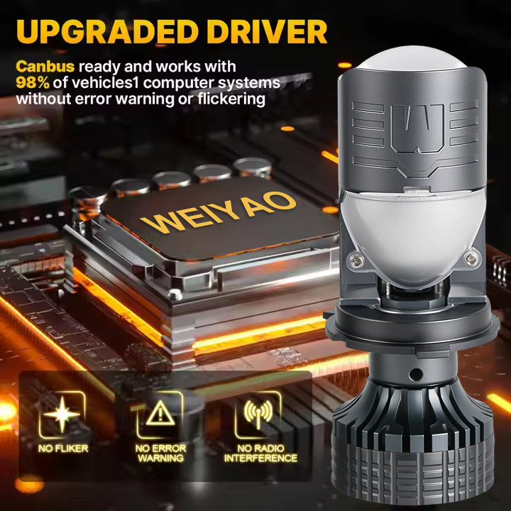  Serie T90S | 12V High/Low Beam Mini HD BI-LED LED LED BULBBULS PARA CAR
