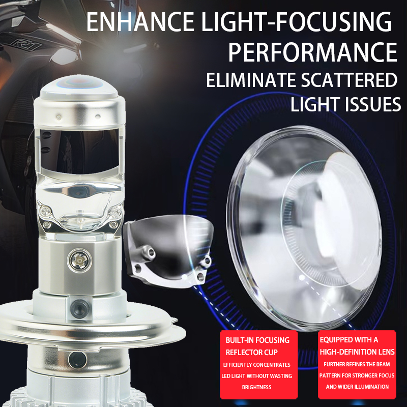 Serie T01 | OEM Super brillo 84W 8400LM haz alto/bajo Plug and Play Mini lente de proyector bombilla de faro LED