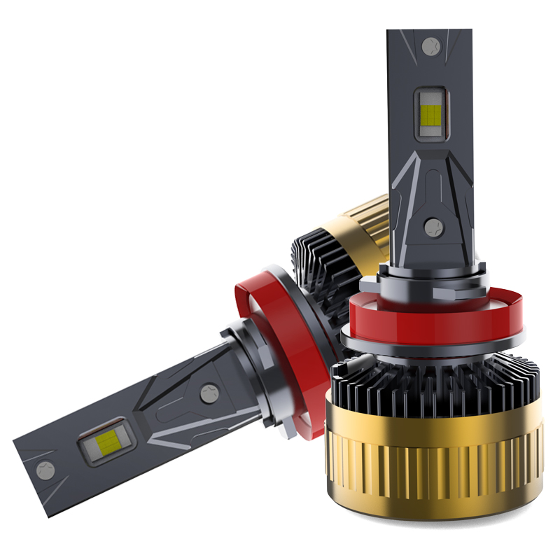 H11 H9 H8 LED Bombas de los faros LED con error CANBUS Free 130W 13000LM más brillante