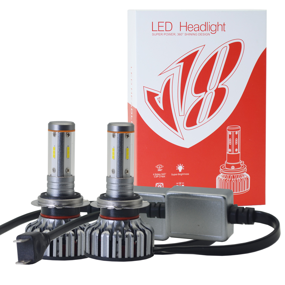 Paquete de faros de coche