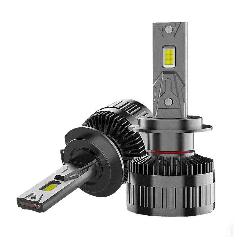 Serie M18 | Sistema de iluminación Led para coche, luces Led universales para coche H1 H4 9005 9006 9012 H11 H7, bombillas de faros Led de tubo de cobre único