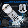 Serie T82 | 24W 3000LM ¡Conectar y usar 1:! Bombillas de faros LED para proyector H7 inalámbrico de tamaño mini para coche