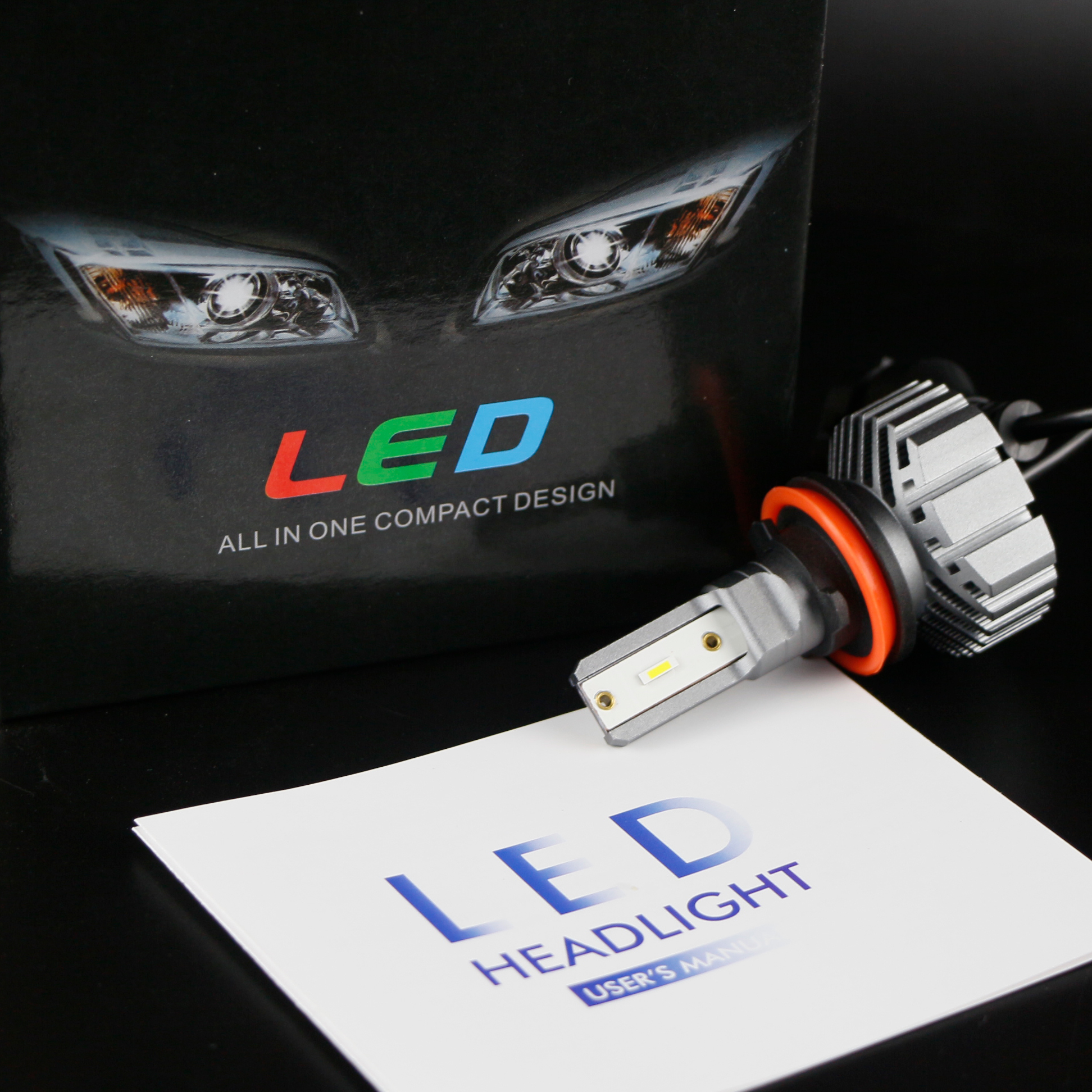 Paquete de bombillas de faros LED