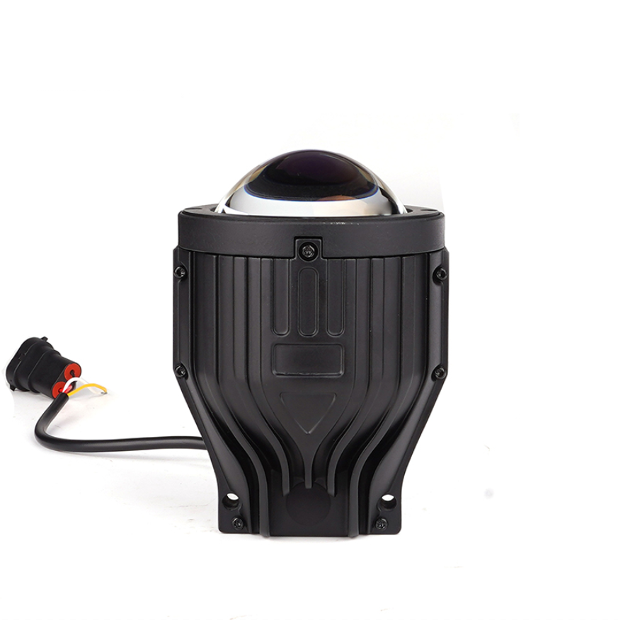 Luz LED de lente de lente LED de 3.0 pulgadas Bi con kit de modernización de faros de doble reflector