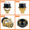 Serie T13 | 3.0 pulgadas 124W/164W láser dual directo bi proyector bimborlas de faros de carro de carro