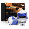 Super Bright 3 pulgadas de doble taza BI LED Proyector Bombas de faros de los faros de automóvil
