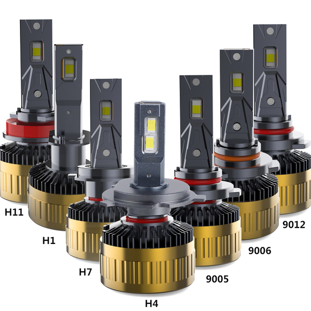 High Power 130W LED Bulbos de faros 9005/HB3 con Canbus